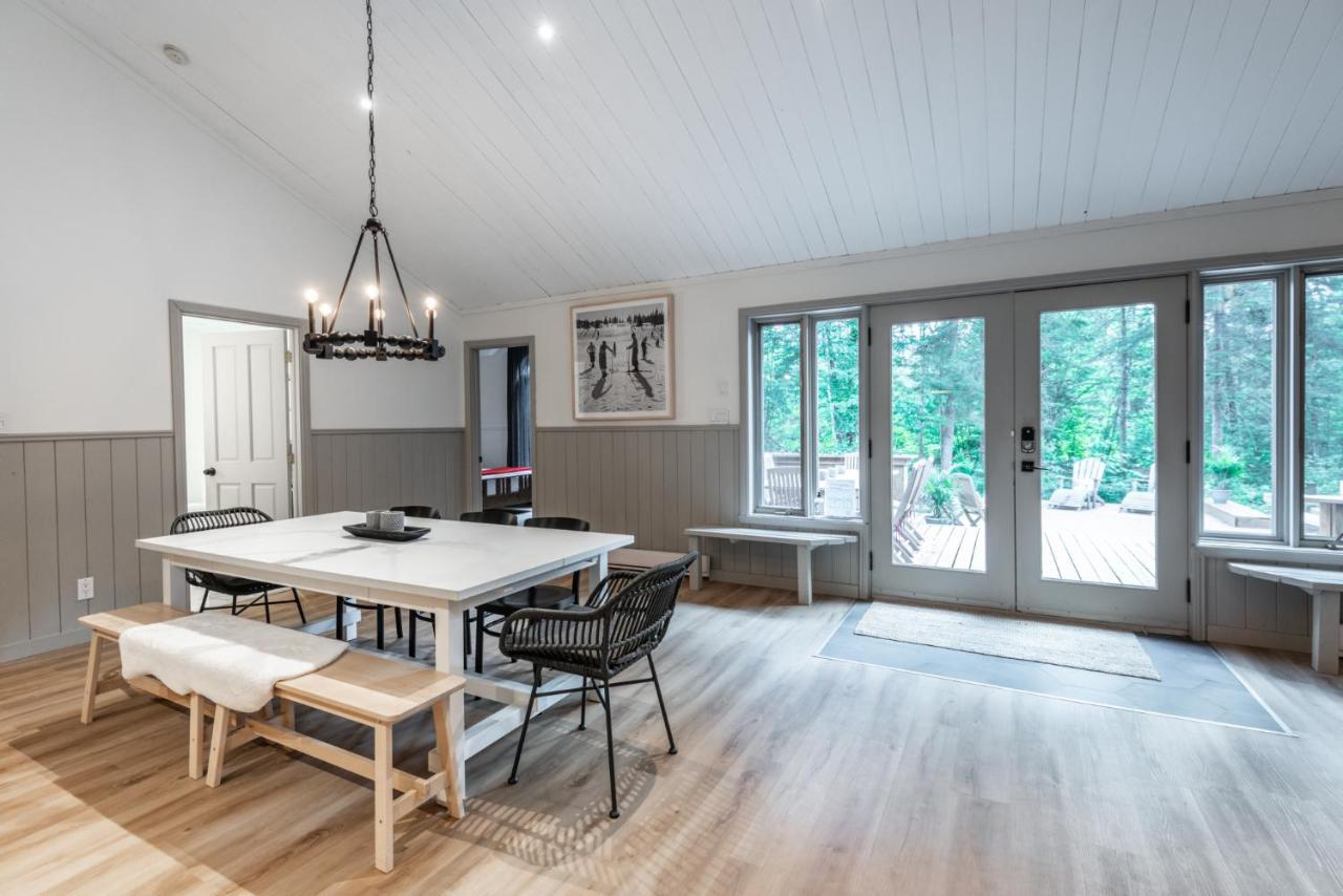 Chalet Chevreuil Zen Lac-Superieur エクステリア 写真