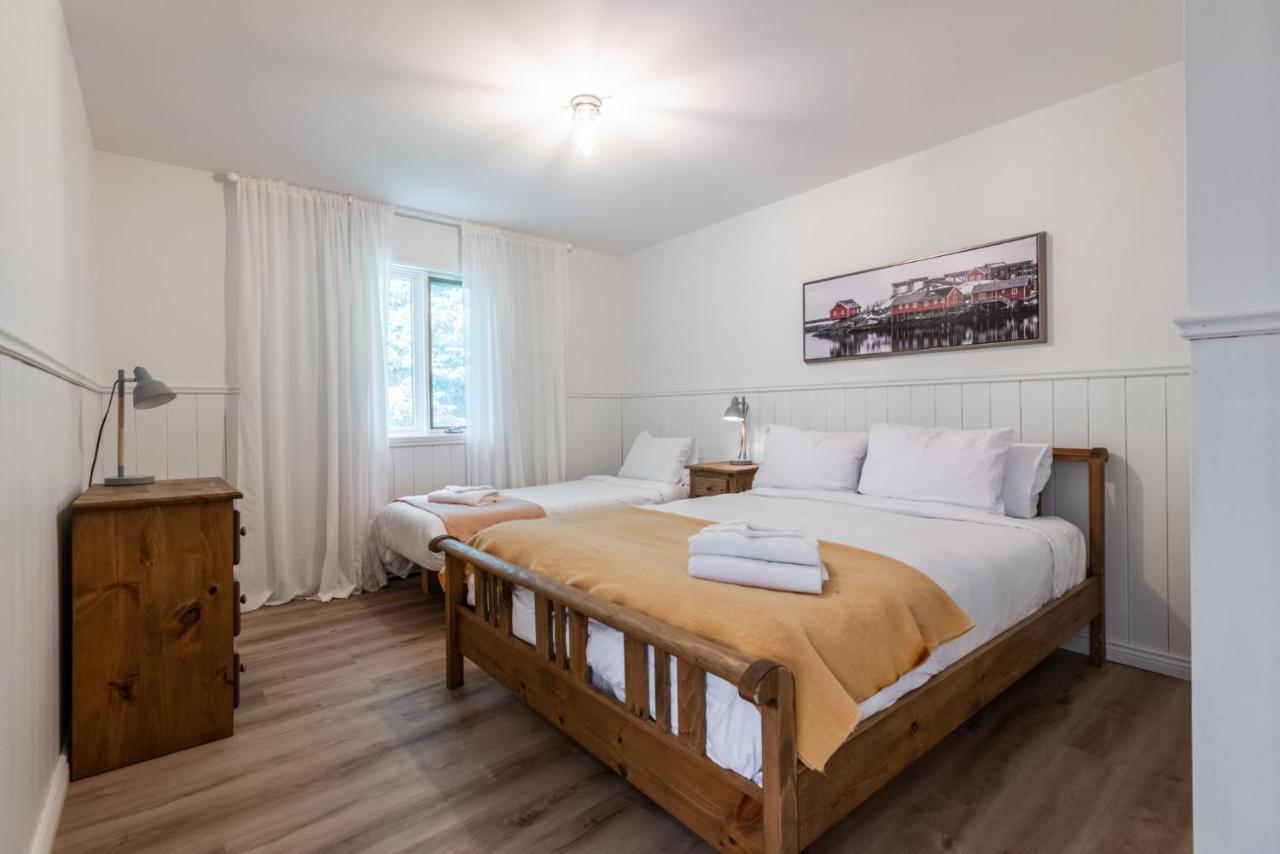Chalet Chevreuil Zen Lac-Superieur エクステリア 写真